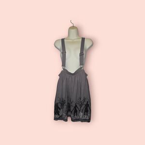 Supernatural Monsters Suspender Skirt Hot Topic Exclusive Plus Size 2X Gothic